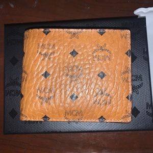 MCM Bi-Fold Wallet Brown